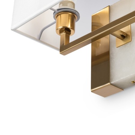 Bra Maytoni Z030WL-02BS, 2HE14, 60W, 12.3x35x28.2 cm, brass color-4