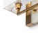 Bra Maytoni Z030WL-02BS, 2HE14, 60W, 12.3x35x28.2 cm, brass color