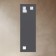 Mirror with fatset 15 mm, 40x120 CM, EvoForm