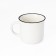 Porcelain shade mug "New Year. Olena ", 380 ml, white color