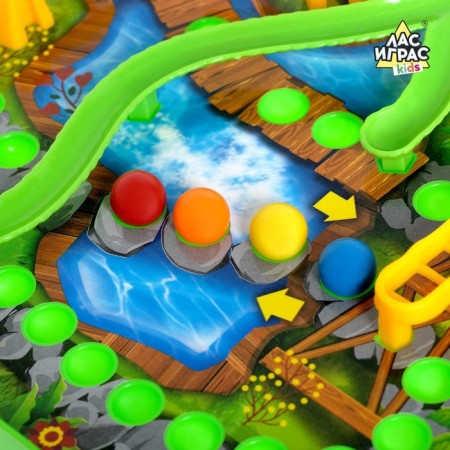 Board Brodiller "Enough Starts", 3D field, 2-4 players, 4+-1