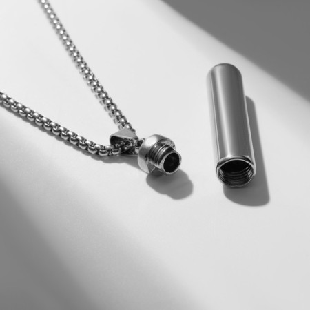 Piece "Cachel" Open, Color Black Silver, 70 cm-2
