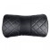 Pillow on the headrest Skyway, 33x18cm, artificial skin, black