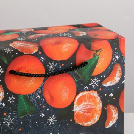 Package-Koroka "Mandarins", 23 x 18 x 11 cm, New Year-4