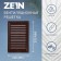 Ventilation grate Zein Lux RM2030KR, 200 x 300 mm, with a grid, metal, brown