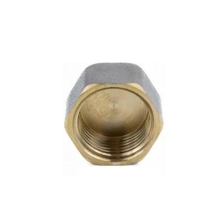 The plug Aquasfera 9016-02, 3/4 ", internal thread, nickel-plated brass-1