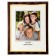 Photo frame plastic 30x40 cm "Line-diagonal on chocolate, double gold frame" 44.7x34.8 cm 53759