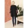 Female coat, size 42, black color