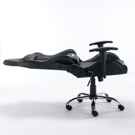 Playing armchair Brabix Hunter GM-130, two pillows, eco-leather, black-3
