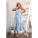 Women's dress, size 50, blue color