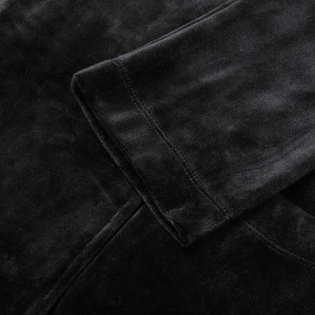 Women's bathrobe, black color, size 44 (s)-6