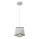 Lamp Bayerlux 2447/1 E27 40W white 12x12x12-112 cm
