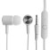 Headphones CB-51, wired, vacuum, microphone, 1 m, jack 3.5 mm, white