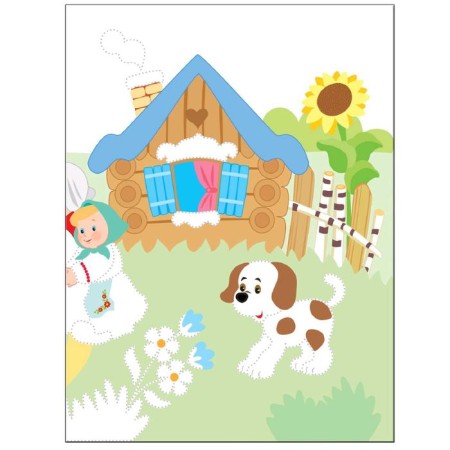 We draw by points. Turnip-5