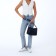 Women's bag with lightning, blue color