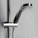 Shower system Wasserkraft A13302, tropical shower, thermostat, hand watering can, chrome