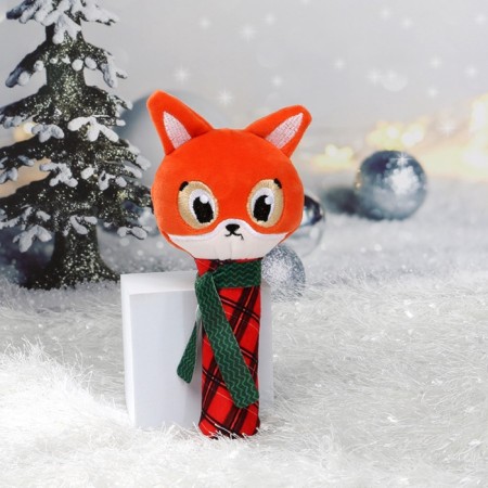 Toy - “New Year's Fox” squeak, gift packaging, crush me-1