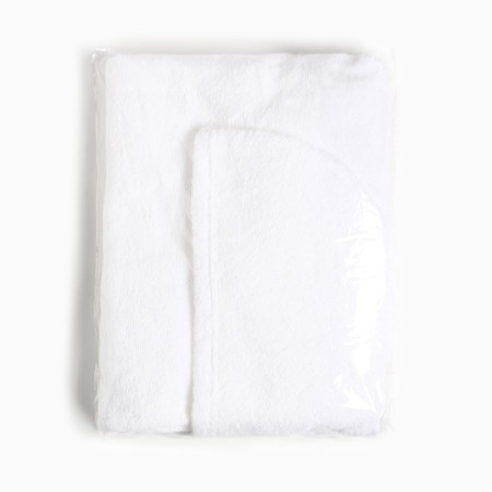 Set for the Ethel sauna Pareo (68x150 cm) and Chalma, white color-11