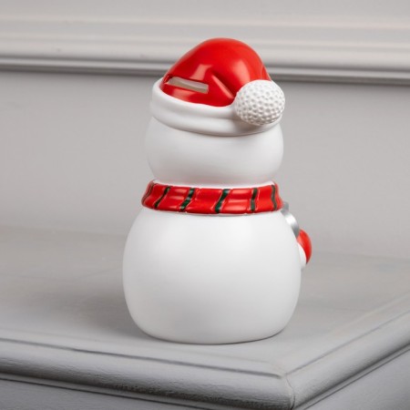 LED figure "Snowman" 9 × 20 × 9 cm, plastic, batteries Lr44x3, glow warm white-3