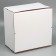 Cake for a cake with a window, confectionery packaging "White" 29 x 29 x 19 cm