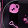 School backpack by Ergon. Spray Across 194 37*28*12 Virgo + Pen, Back Cher/Rose 24-194-11