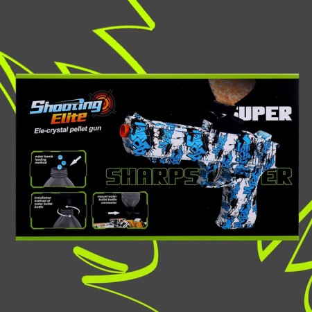 Ocean pistol, shoots gel bullets, works from the battery-10