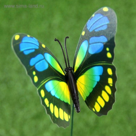 STETER "Olvie butterfly" 10x8cm/30cm, set 25pcs, mix-18