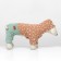 Kombinson "Walk", size S (DS 24, OG 38, Osh 27 cm, up to 4 kg), beige/mint
