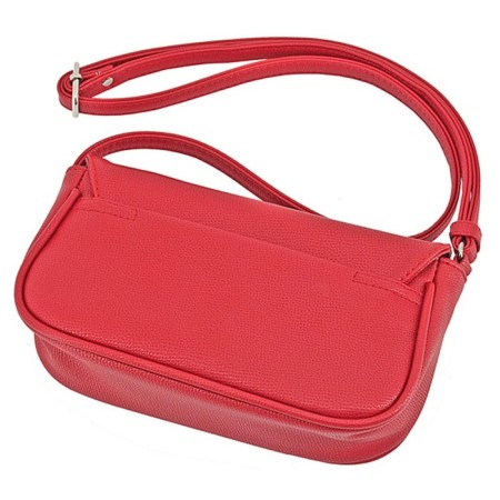 Women's bag B2772-77110, red color, artificial leather, 20x6x11 cm-1