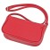 Women's bag B2772-77110, red color, artificial leather, 20x6x11 cm