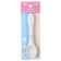 Spoon for nursery for feeding silicone, white color