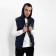 Warm vest of men's, the color is dark blue, size 50
