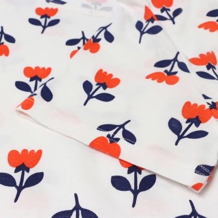 Female pajamas (T -shirt, shorts), milk color, size 50-2