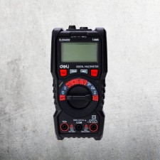 Мультиметр Deli DL334302 102977, ЖК-дисплей, AC/DC, 0.2 - 600 В