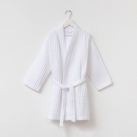 Waffel Baby Broke Me "BOHO" size 34 (122-128 cm) color white, 100% cotton 290 g/m2-5