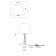 Freya FR2027TL-01N OSBORN, 250x250X440 mm, E14, 1x40W, Nickel color