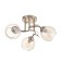 Stela chandelier 3x40W E14 gold 44x4x21cm