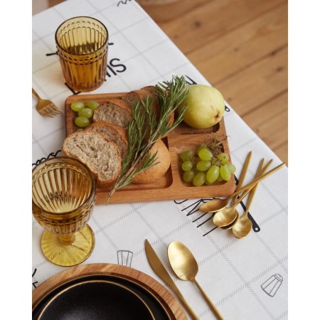 Homemade 39x110cm tablecloth tablecloth, 100% cotton, sarzha 190 g/m2-4