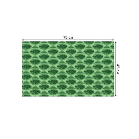 Famous rug in the hallway "Green Dragon", size 45x75 cm-1