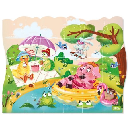 Puzzle "Summer", 30 elements-1