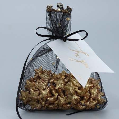 Gift bag from tulle "Evening", 13 x 18 s +/- 1.5 cm-1