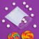 BOPP package with sticky tape, “wishes”, 10*10+3cm