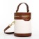 Cross-bodi with lightning, white/brown color