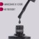 Shine Color nail polish gel, 3 phase, 8 ml, LED/UV, Black Color Black