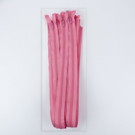 Lightning "Spiral", No. 5, detachable, automatic lock, 80 cm, dusty rose color-2