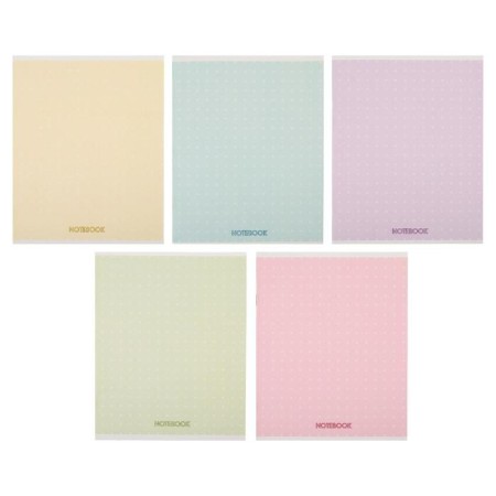 Notebook of 48 sheets in Calligrata "to the Point", cover coated cardboard, OFSET block, mix
