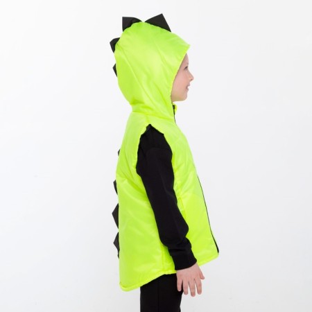 Children's vest, light green color, height 98-104 cm-4