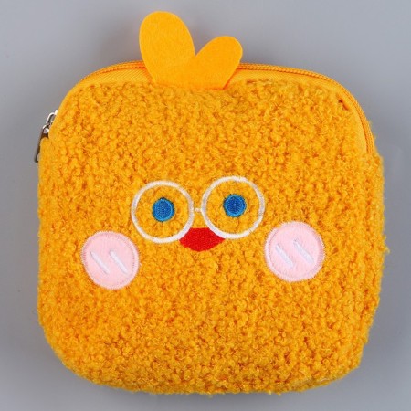 Purse baby soft "Funny animals", 14*14 cm, mix-2