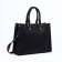 Bag Female Tout with zipper, black color