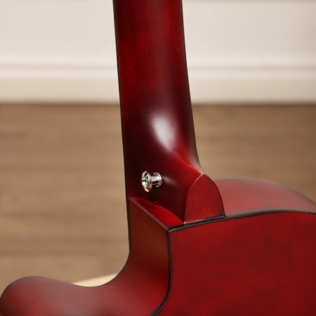 Acoustic guitar, tree color, 97cm, with a neckline-5